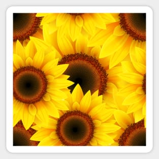 Sunflowers for Ukraine Sticker